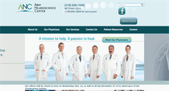 Desktop Screenshot of abayneurosciencecenter.com